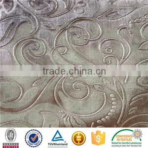 Jacquard Velvet Print Stripe Fabirc thumbnail-2