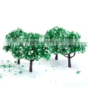 Scale Plastic Model Tree, Architecture Round Model Tree , Miniature Scale Trees, Building Model Tree for HO Scale,MT-41 thumbnail-4