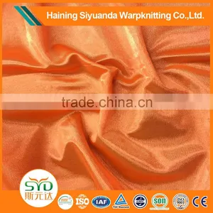 China Suppliers Mercerized Plain Fabric 100% Polyester Tricot Unbrushed Fabric thumbnail-3