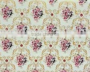 Printed Pvc Soft Tablecloth Small Flowers Design for Daily Use Leather thumbnail-2