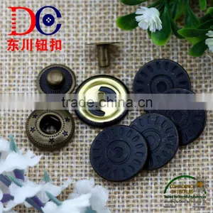 Guangzhou Metal Snap Button Manufactory Black Button for Leather thumbnail-2