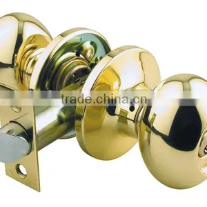 2016 Brass Tulip Style Keyed Entry Tubular Knob Lock Quality Choice thumbnail-3