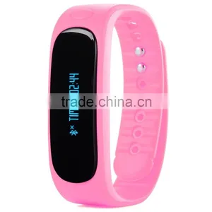 Smartband Waterproof Watch OLED Fitness Sleep Tracker For IPhone Android 5 Colors Smart Bracelet Wristband thumbnail-3