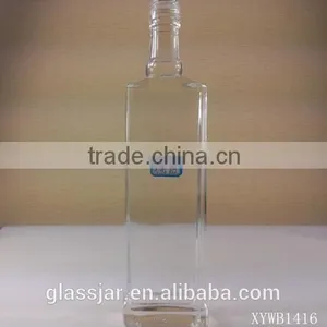 Empty Vodka Glass Bottle, Red Glass Wine Bottles ,ice Wine Glass Bottle thumbnail-1