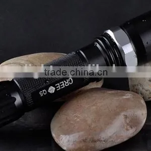 POPPAS T824 Hot Sales Police Zoom Led Flashlight Rechargeable Ipx5 Waterproof Flashlight Torch thumbnail-4