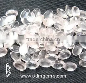 Rose Quartz Oval Faceted Cut Lot For Necklaces From Wholesaler thumbnail-1