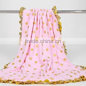 2016 Newborn Baby Muslin Swaddle Blanket 100% Organic Cotton Tartan Blanket thumbnail-3