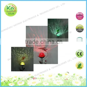 New Unique Lighting Pole Integrated Outdoor Solar Garden Post Light thumbnail-5