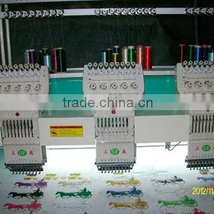 Used Second Hand Old Sanfei 912 12 Head Embroidery Machine For Sale thumbnail-2