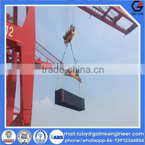 Widely Used ZPMC Quality Low Price 20 Feet and 40 Feet Automatic Rotating Electric Lifting Beam thumbnail-4