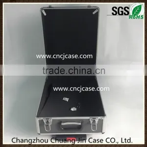Gray ABS Aluminum Trolley Case With Line Fabric With 6 Years Production Experience thumbnail-6