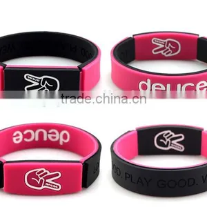 Silicone Bracelet With Charms thumbnail-5