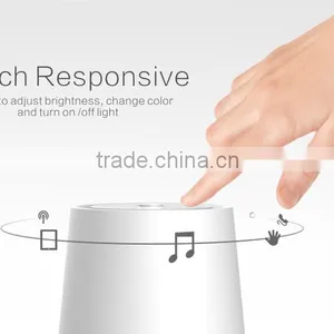 Bluetooth Speaker LED RGB Lamp Smart APP Touch Buttons thumbnail-2