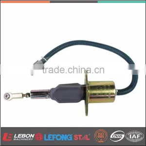 High Quality 3287406 24V Fuel Cut off Solenoid for Excavator Engine Parts thumbnail-3