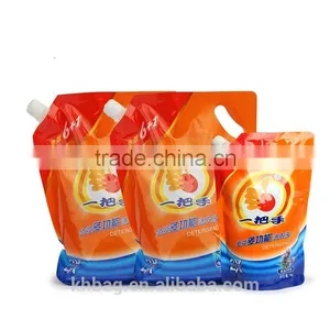 Professional Stand up Spout Bag With Handle thumbnail-1