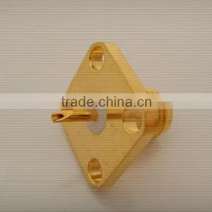 58 SMA Connector Square Flange Female Panel Mounting thumbnail-1