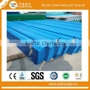 Highway Guardrail Plate, Waveform Guardrail (blue) thumbnail-1
