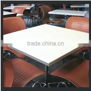 Solid Surface KFC Restaurant Table/hot Pot Table,artificial Marble Top Dining Table,Restaurant Table thumbnail-2