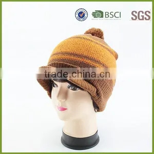 China Factory Supplied Blank Free Pom Hats Beanie thumbnail-2