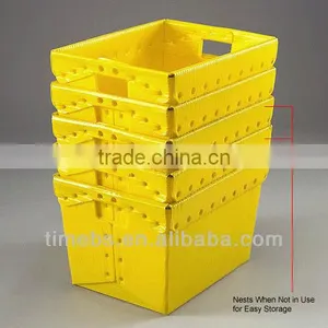 Hot Sale Nestable Corrugated Plastic Box thumbnail-1