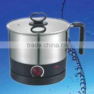 Electric Noodle Cooker With Glass Lid thumbnail-1