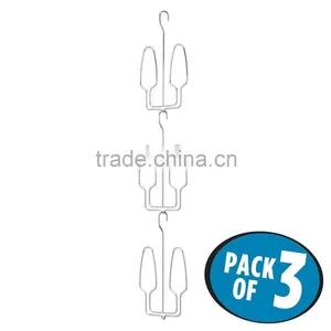 Chrome Closet Organizer Hanger for Shoes, Set of 3 Hangers thumbnail-5