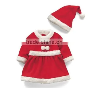 Hot Sale High Quality Christmas Baby Santa Suit thumbnail-2