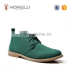 Colorful Quality Outsole Winter Boots For Men, Designer Boots Men, Suede PU Ankle Boots Men thumbnail-1