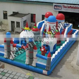 Large Kids Inflatable Fun City For Amusement Park Rental thumbnail-1