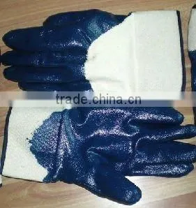 Fully Coated, Finger Coated,Safety Cuff Working Glove,labor Gloves,in CHINA Factory thumbnail-1