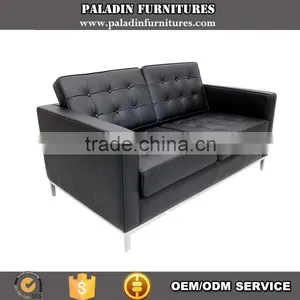 Replica Florence Knoll Modern Design Leather Sofa thumbnail-1