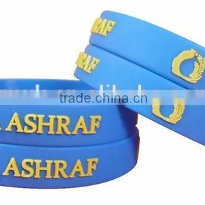 Fashion Silicon Bracelet Wristband thumbnail-1