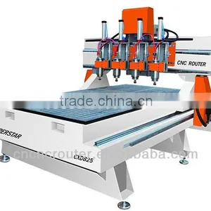 High-performance Multi Head Cnc Router With 4 Heads Cylinder Cnc Router Engraving Machine/cylinder Head Machine thumbnail-2