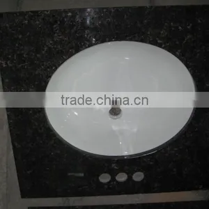 Imported Brown Granite Tan Brown Vanity Top In Stock thumbnail-1