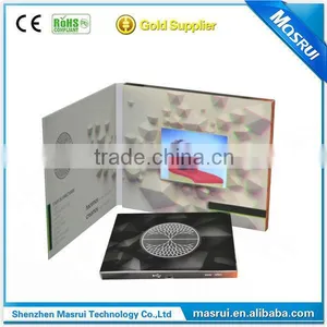 2.8 " Lcd Screen Video Greeting Card Video Brochure TV in a Card thumbnail-3