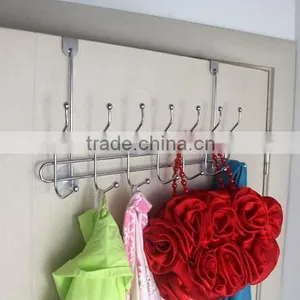 Stainless Steel Sheet Over the Door Hook thumbnail-1
