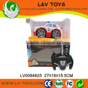 CUTE!1:18 Scale 4CH rc Car Toy With Flash Wheel thumbnail-1