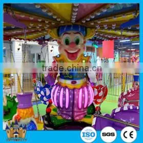 New 2016 Amusement Park Rides Clown Model Fairground Swing Flying Chair thumbnail-1