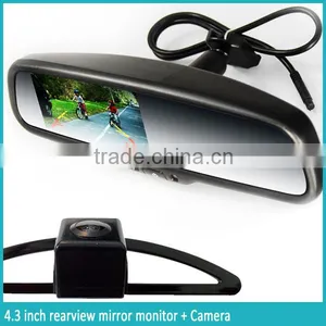 4.3 Inch Rear View Mirror Monitor for Skoda thumbnail-1