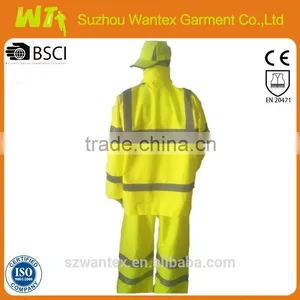 Workwear Coverall in Safety Clothing Reflective Uniform for Waterproof Coverall thumbnail-2