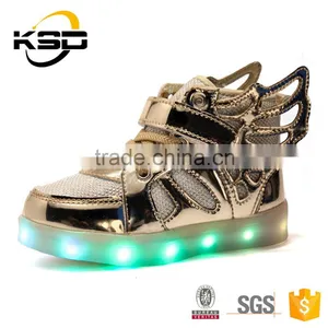 2016 Hot Selling Unisex Roller Shoe High Neck Shoes For Girls LED Light Up Shoes thumbnail-1