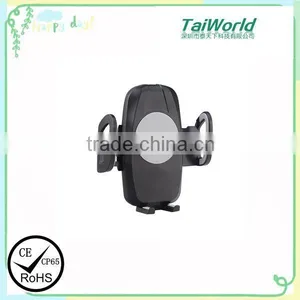 2016 Newest Design Vehicle Wireless Charger Universal Rotating Car Mount Holder Wirless Car Charger Holder thumbnail-6