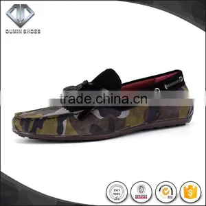 In Style 2016 Italy Show Camo Suede Driving Shoes Soft Leather Selling Best thumbnail-1