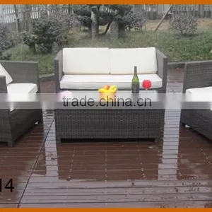 PE Rattan Outdoor Furniture Garden Sofa Set thumbnail-1