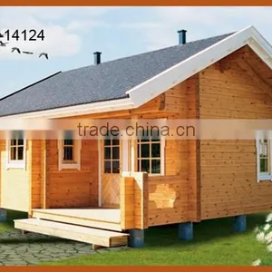 Prefabricated Small Wooden Chalet In Pine Wood thumbnail-1