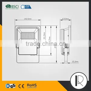 High Bright 20W LED Floodlight thumbnail-5