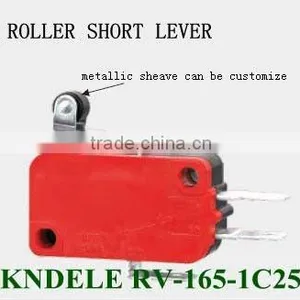 RV Roller Lever Micro Switch 16A RV-165-1C25 thumbnail-1