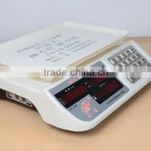 Digital Electronic Price Computing Food Meat Price Scale With Stainless Button thumbnail-3