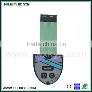 Great Race Membrane Keypad With Simple Embossed Buttons With Hanger thumbnail-1