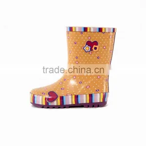China Made Kids Fashion Rain Boots Winter Warm Shoes for Sale thumbnail-1